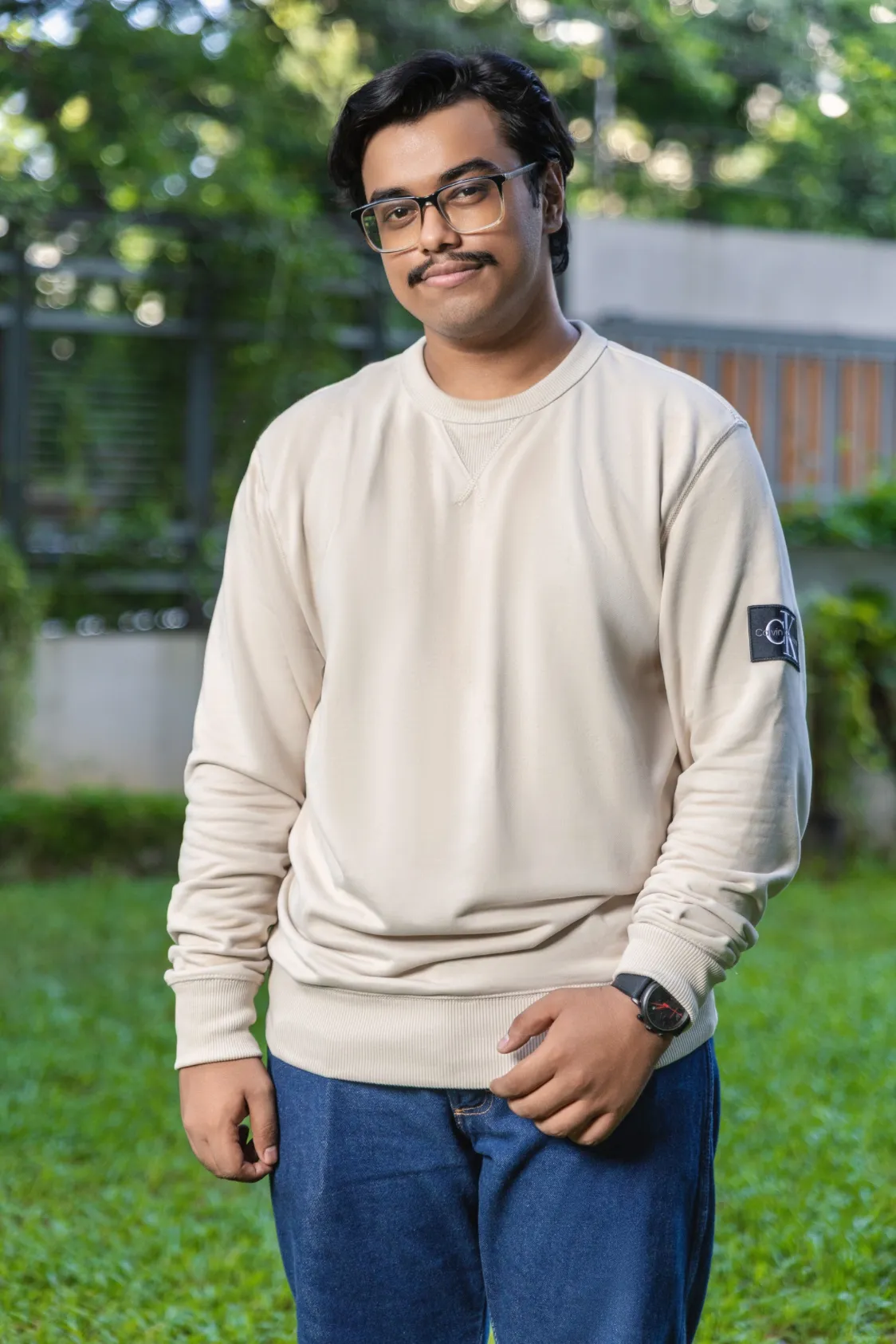 Calvin Klein Cotton Badge Sweatshirt