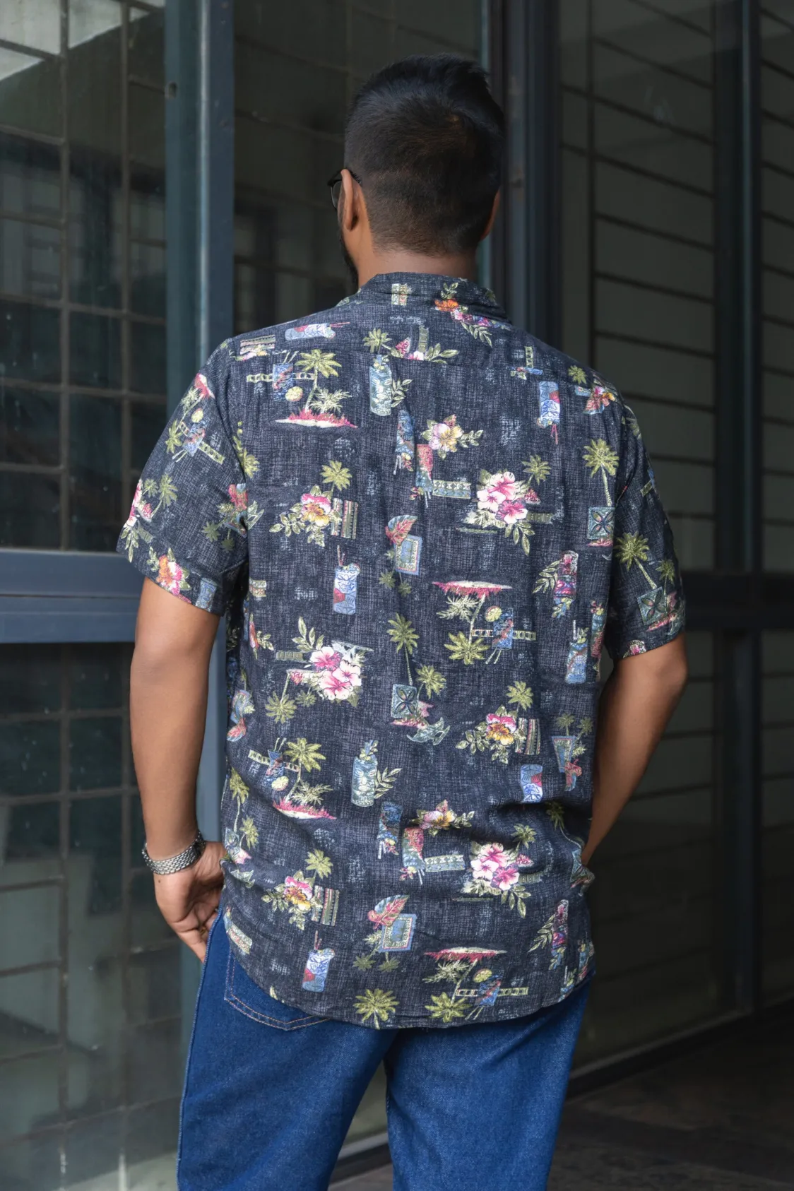SFERA Viscose Men’s Printed Camp Shirt - Image 2